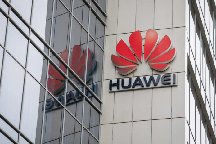 Bucharest,,Romania,-,March,31,,2020:,Huawei,Logo,On,Their