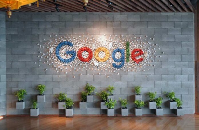 Jakarta,,Indonesia,-,March,18,,2023:,Close,Up,Of,Google