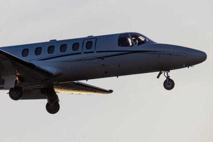 Centennial,,Colorado,Usa,-,February,20,,2023:,A,Cessna,Citation