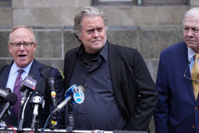 New,York,,Nyusa,-,September,8,,2022:,Steve,Bannon,,Former