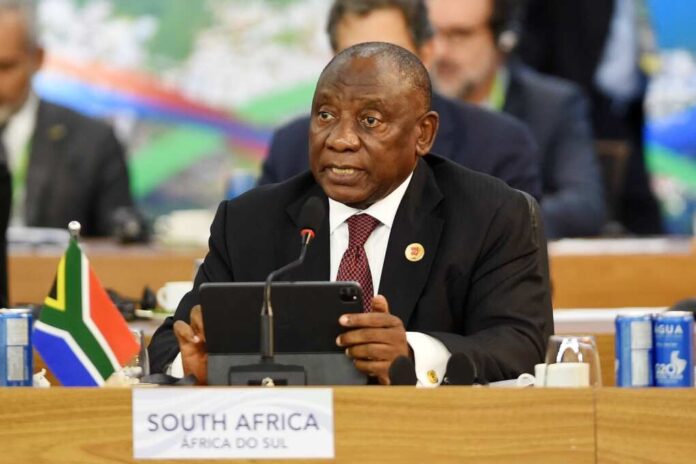 Rio,De,Janeiro,,Brazil,,November,19,,2024,,Cyril,Ramaphosa,,President