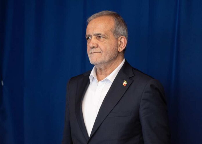 New,York,,Usa,-,September,25,,2025:,Iran's,President,Masoud