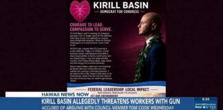 Congressional candidate allegedly threatens Maui County workers with firearm