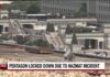 Lockdown at Pentagon in Washington D.C. due to hazardous materials incident