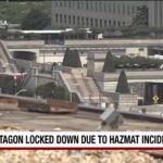 Lockdown at Pentagon in Washington D.C. due to hazardous materials incident
