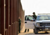 Terror Alarms Spike At Canada Border U.S. Customs and Border Protection officers near a border fence
