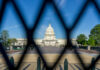 Pentagon Bombshell: Ally Tagged ‘Top Threat’ View of the U.S. Capitol building through a security fence