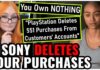 Paid Movies Vanish — Sony Pulls The Plug Sony DELETES 500+ Purchases From Customers Accounts, RIPS AWAY Movies From Your Library