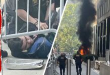FBI Terror Probe After Federal Plaza Blaze FBI Probes Incendiary Device Outside NYC Federal Building