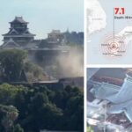 Powerful 7.1 Earthquake Rocks Japan as Buildings Topple and Walls Collapse