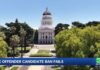 California Senators kill bill barring registered sex offenders from running for public office