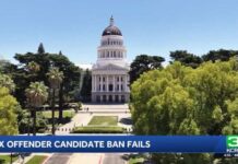 California Senators kill bill barring registered sex offenders from running for public office