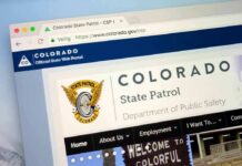 DAVID Lookups Target Agency Opponents Colorado State Patrol website open in a browser tab