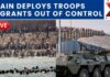 Sapin Troops Deployed LIVE : Spain Deploys Military As Migrants Continue Entering Ceuta
