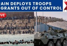 Sapin Troops Deployed LIVE : Spain Deploys Military As Migrants Continue Entering Ceuta
