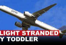 Toddler Meltdown Grounds Entire Flight Toddler Refusal Forces Porter Airlines Flight Cancellation And Stranding