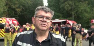 Belgium's biggest wildfire on record heads towards Germany