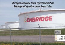 Top Court Smacks Down Pipeline Push News Update: Michigan Supreme Court rejects permit for Enbridge oil pipeline under Great Lakes