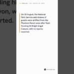 Flash Floods Trap Dozens at Phantom Ranch August 30, 2026: Grand Canyon flash floods prompt second evacuation #GrandCanyon #flashflood