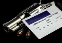 They Lost Their Guns Because of Their Daughter Revolver with bullets and concealed weapons permit card