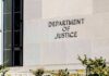 SHOCKING Resignation Rattles Justice Department Department of Justice building exterior wall