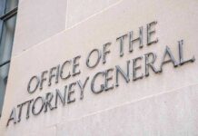 Office of the Attorney General building sign