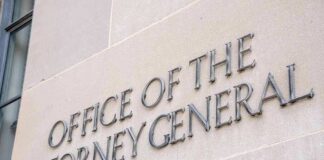 Office of the Attorney General building sign
